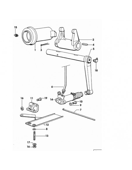 02576537440GN - Same Cilindro Receptor Embrague Adaptable