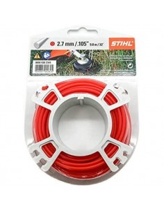00009302341 - Hilo de Corte Stihl Ø 2,7 mm 9 m Redondo Desbrozadora