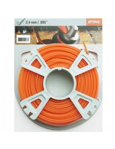 00009302421 - Hilo de Corte Stihl Ø 2,4 mm 83 m Redondo Silencioso Desbrozadora
