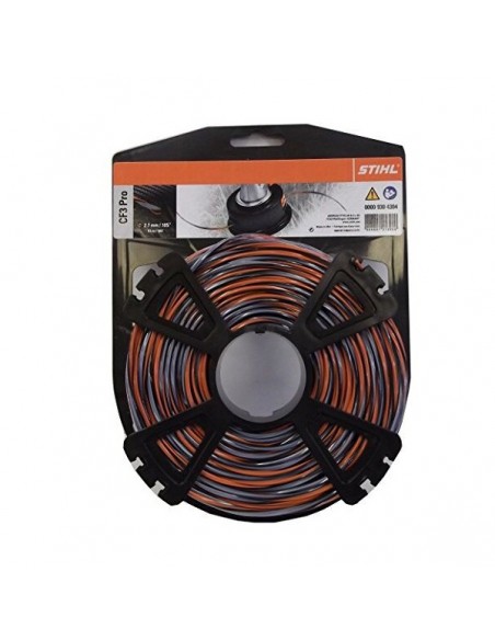 00009304304 - Hilo de Corte Stihl Ø 2,7 mm 55 m Trenzado Alta Tecnología CF3 Pro 00009304304 - Hilo de Corte Stihl Ø 2,7 mm 55 m Trenzado Alta Tecnología CF3 Pro