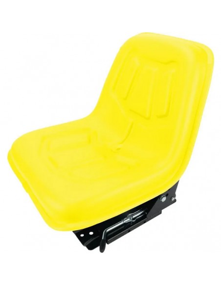 TS49400GP - Asiento PVC Suspensión Mecánica Amarillo Tractores Pequeños