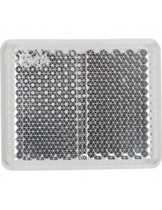 LA75010 - Reflector Blanco Cuadrado 39x48 mm Autoadhesivo