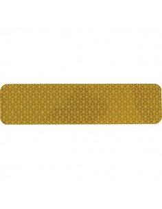 WB82102200 - Cinta Reflectante Amarilla Rectangular 200x50 mm Autoadhesiva