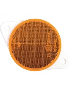 LA75017 - Reflector Naranja Redondo 78,5 mm Atornillado 119x78,5 mm.