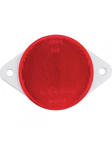 LA75018 - Reflector Rojo Redondo 78,5 mm Atornillado 119x78,5 mm.