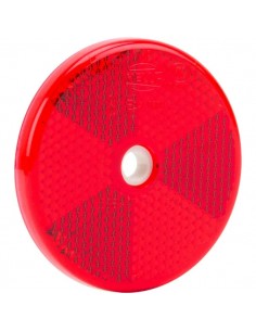 8RA002014231 - Reflector Redondo Rojo Hella Atornillado 60 mm