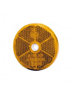 8RA002014257 - Reflector Redondo Naranja Hella Atornillado 60 mm