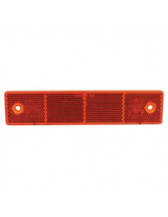 8RA002023001 - Reflector Rectangular Rojo Hella Atornillado 180x40 mm