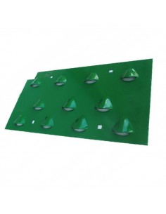 E49442GN - Chapa Retenedora Paja Boca Rana Empacadora Adaptable John Deere
