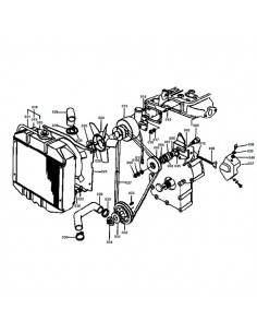 15231-72940 – Kubota Manguito Inferior Radiador B6000