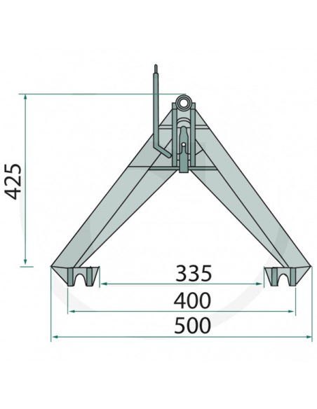75515 - Enganche Tripuntal 200 Kg.