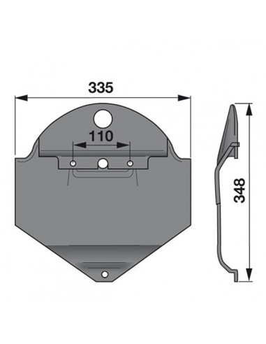 VN18613457GN - Vicon Plato Segadora Adaptable CM 147, 216, 217