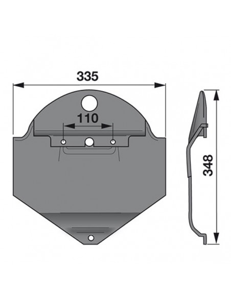 VN18613457GN - Vicon Plato Segadora Adaptable CM 147, 216, 217