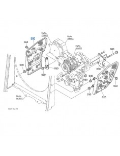 3C08183373 - Kubota Rejilla Derecha Capo