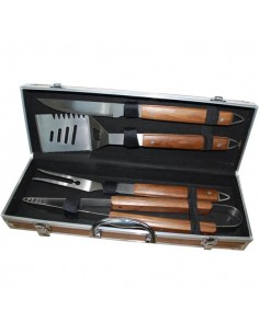 PHXW221022 - Juego de Utensilios para Barbacoa 4 piezas