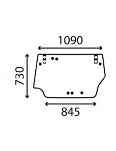 3674697M2GN - Landini Cristal TraseroAdaptable PowerFarm