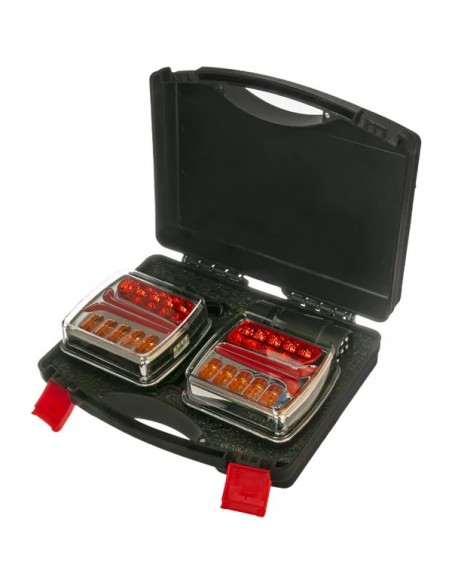 Juego de Luces Inalámbrico 12V Li-ion Magnético 110 x 103 mm 7 pines Juego de Luces Inalámbrico 12V Li-ion Magnético 110 x 103 mm 7 pines