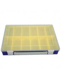 WE6007 - Caja Almacenaje 12 Compartimentos 335 x 225 x 55 mm