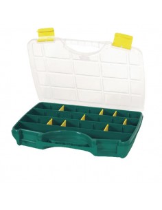 022005TAY - Caja Almacenaje 26 Compartimentos Verde 238 x 312 x 51 mm