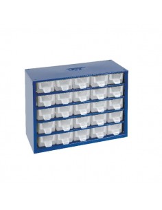 318009TAY - Caja Almacenaje 20 Compartimentos Azul 237 x 305 x 145 mm