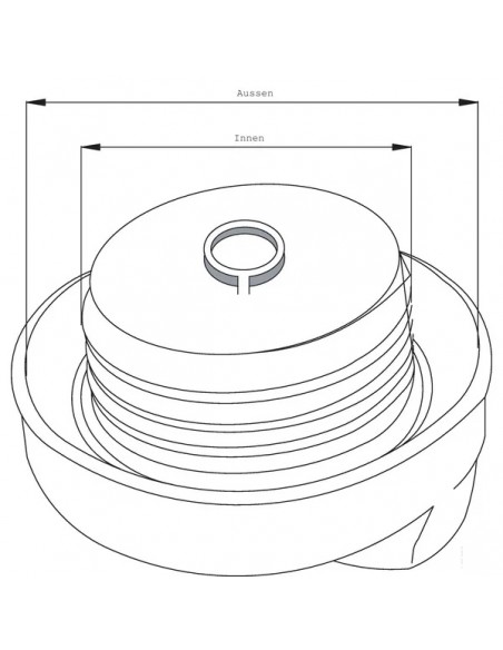 G411201060110GN - Fendt Tapón Depósito Combustible 64-94 mm G411201060110GN - Fendt Tapón Depósito Combustible 64-94 mm