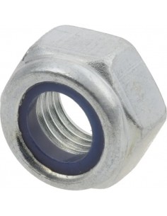 98516 - Tuerca Hexagonal Autoblocante M16x2 DIN985 Acero Cincado