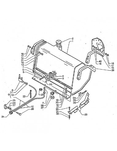 -431033-1- Ebro Kubota Aforador Ebro 6100 -431033-1- Ebro Kubota Aforador Ebro 6100