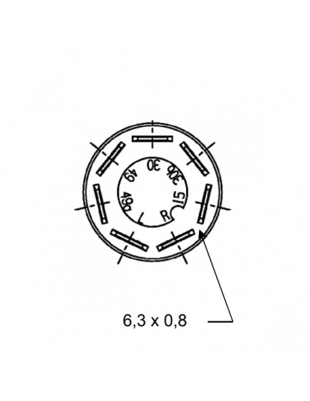 11100160PN - Interruptor Doble Tracción 12/24 V