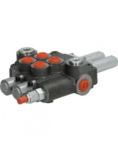 MBV112011GP - Distribuidor Hidráulico Manual Doble Efecto Muelle para Cable 80 l/min 1/2" MBV112011GP - Distribuidor Hidráulico Manual Doble Efecto Muelle para Cable 80 l/min 1/2"