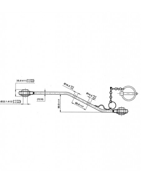 Brazo Elevación Kit Elevación Categoría 1 Iseki - Kubota