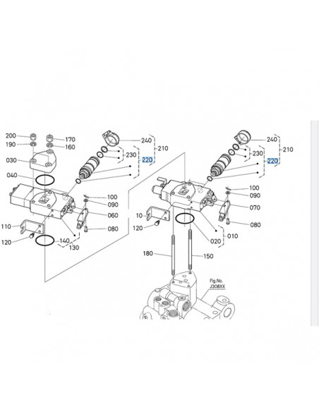 W23TS00579 - Kubota Enchufe Rápido Series M-X - M-40 - M-60