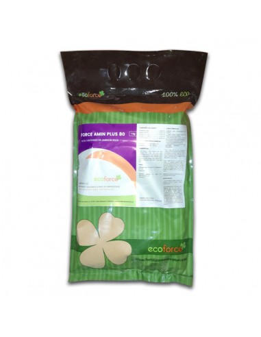 Fertilizante Foliar Bioestimulante Force-Amin Plus 80 1 Kg