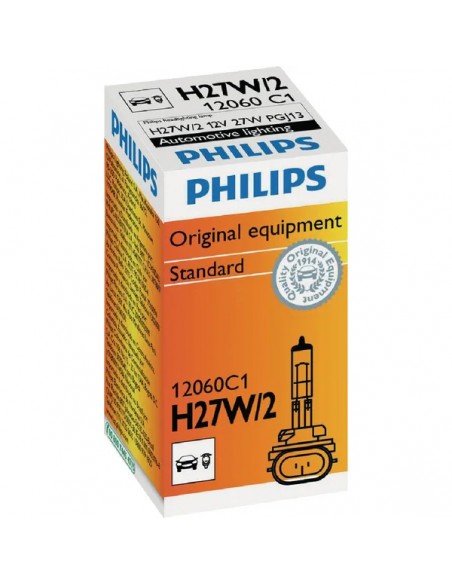 Bombilla Halógena H27W/2 12V 27W PGJ13 Philips