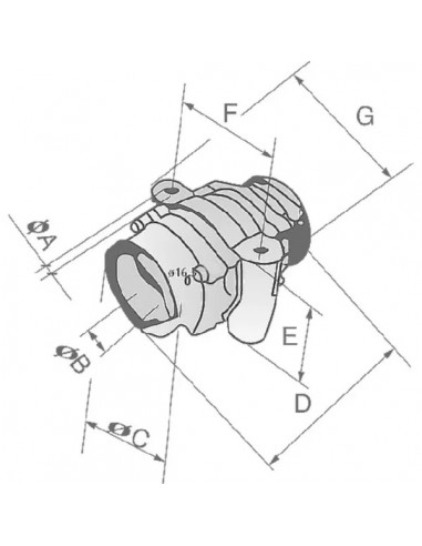 Carcasa Monoblock Grada Discos Adaptable Kuhn - Gregoire & Besson - Bugnot