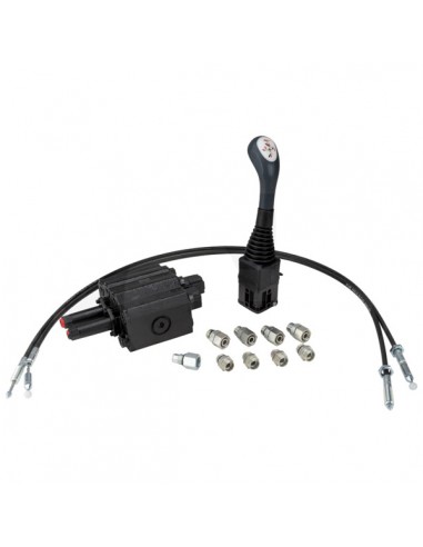 Kit Mando Pala con Distribuidor + Sirgas 1500 mm 90 l/min con Multiacoplamiento LVM92B-R-LS con Load Sensing Kit Mando Pala con Distribuidor + Sirgas 1500 mm 90 l/min con Multiacoplamiento LVM92B-R-LS con Load Sensing