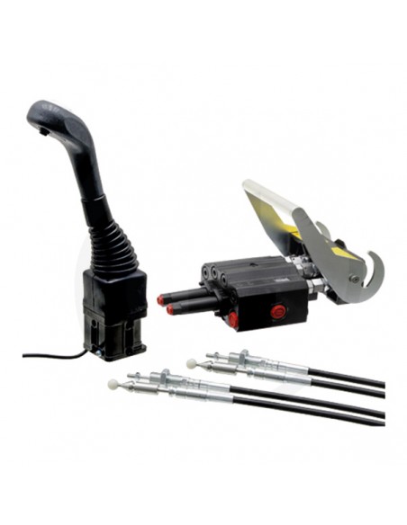 Kit Mando Pala con Distribuidor + Sirgas 1500 mm 90 l/min con Multiacoplamiento LVM92B-R-LS con Circuito Abierto Kit Mando Pala con Distribuidor + Sirgas 1500 mm 90 l/min con Multiacoplamiento LVM92B-R-LS con Circuito Abierto