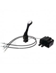 Kit Mando Pala con Distribuidor + Sirgas 2000 mm GFV 90 l/min Doble Efecto + Taster con Load Sensing