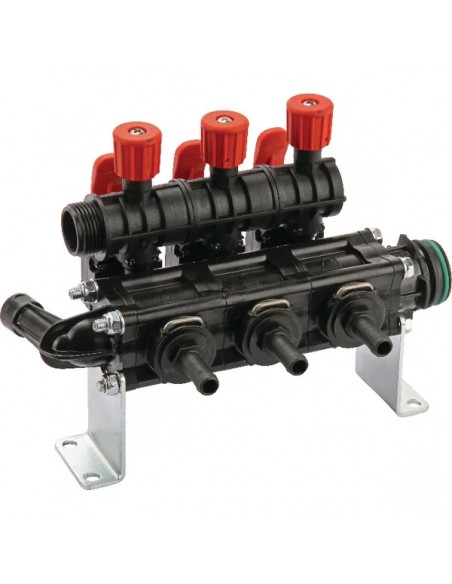 46306351 - Arag Bloque Válvulas Sección Manual Horquilla 3 Vías Serie 463