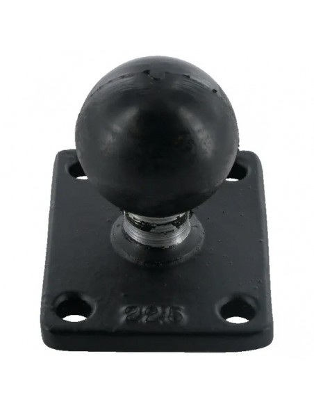 RAMC202U225 - Base Rectángular de 4 orificios a 1,5" x 2 " Bola de D/2,25" RAMC202U225 - Base Rectángular de 4 orificios a 1,5" x 2 " Bola de D/2,25"