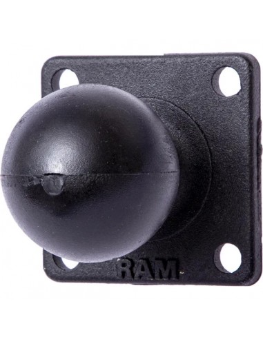 RAMC202U22 - Base con Patrón de Montaje Cuadrado de 4 orificios a 1,5" x 1,5" - Bola C/1,5"