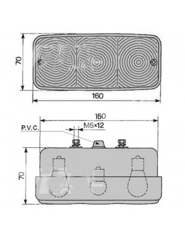 03169200 - Cobo Tulipa Posición Izquierda/Derecha