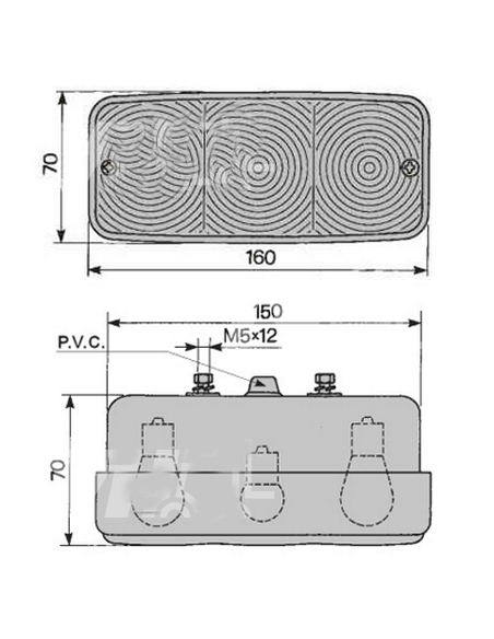 03169200 - Cobo Tulipa Posición Izquierda/Derecha