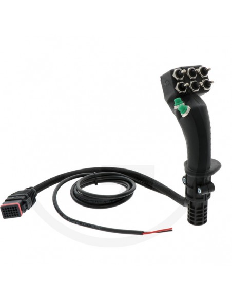 Joystick Soleonide 6 Interruptores + 2 Botones Conector ITT 24 pines Joystick Soleonide 6 Interruptores + 2 Botones Conector ITT 24 pines