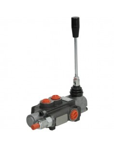 Distribuidor Hidráulico Manual 1 Palanca Doble Efecto Muelle 80 l/min 1/2" 300 Bares