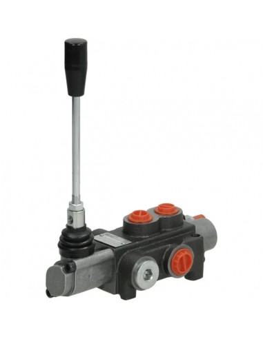 Distribuidor Hidráulico Manual 1 Palanca Doble Efecto Muelle 80 l/min 1/2" 300 Bares