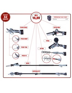 Batería 16,8V 2,5Ah Ps32/Af100 Cordless/Mt32/Hs32/Mt32 Pro/Tm32