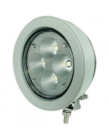 Foco Trabajo Redondo Iluminación Proyector Amplio 4.500 lm 4 LED