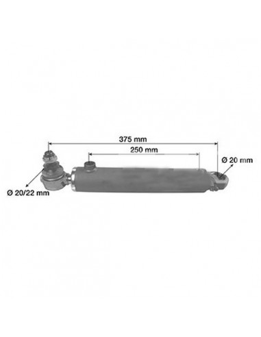 017663544GN - Lamborghini Cilindro de Dirección Adaptable Serie R 017663544GN - Lamborghini Cilindro de Dirección Adaptable Serie R
