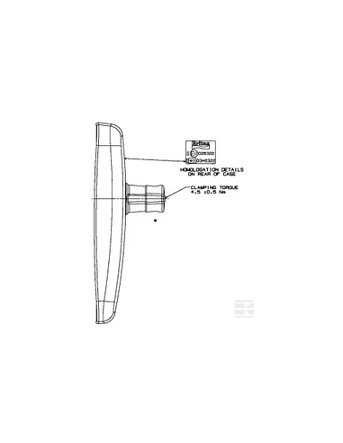 Espejo retrovisor Valtra Adaptable