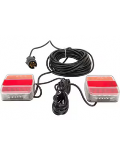 set de luces led magnéticas...